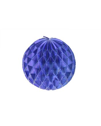 CANDELA SFERA 10,9X10,4CM M.555 BLU