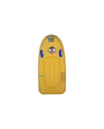 MATERASSINO GONFIABILE 52X110CM GIALLO/BLU