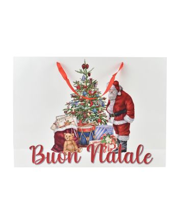BUSTA NATALE 210GR 45,5X10,5X33 CM DEC25.12