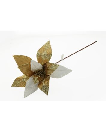 FIORE D30XL50CM GINGER/BIANCO M.153