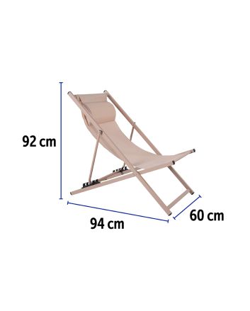 SDRAIO 5POS. 60X92/94X92/81CM 2X1TXT BEIGE