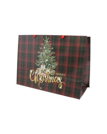 BUSTA NATALE 210GR 55X24X40CM DES.02