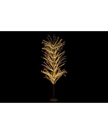 ALBERO 1.5MT 1500 LED C/TRASF.BIANCO CALDO