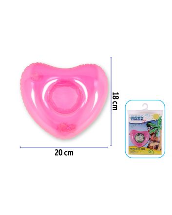 P/BICCHIERE GONF. 21X20CM 0.13MM CUORE