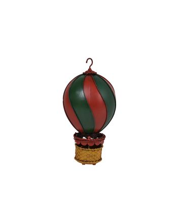 MONGOLFIERA 12,5X12,5X24 M.3253 ROSSO/VERDE