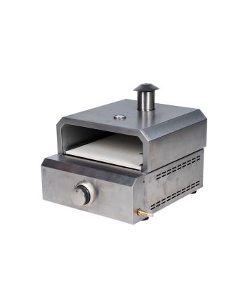 2IN1 FORNO PIZZA+BBQ A GAS 37X49X37CM G.SS304