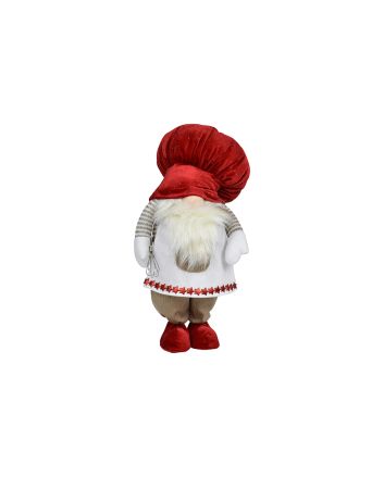 GNOMO CHEF 20X15X46CM M.162 BIA/ROSSO