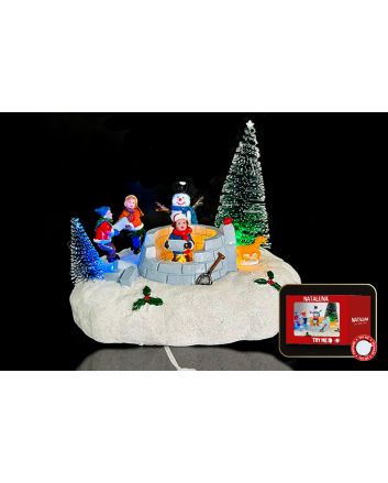 GIOSTRA C/LUCI+MUS.17.5X13X14CM BATT. TRY ME