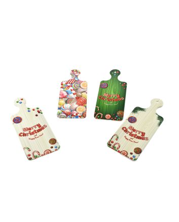 SOTTOPENTOLA CERAM.TAGLIERE 12X29CM 4ASS M.F