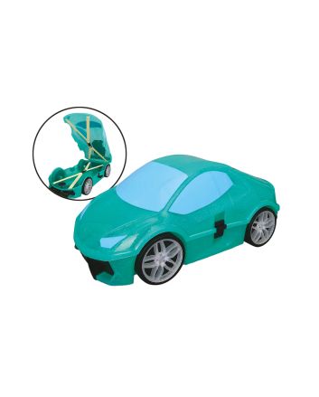 TROLLEY AUTO BIMBO 27X21X49 VERDE