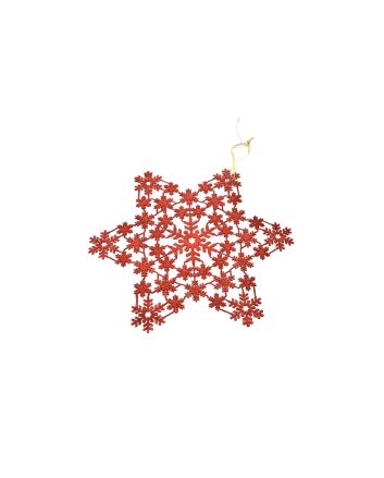 APPENDINO FIOCCO NEVE 32CM ROSSO