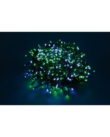 SERIE 300LED 8F.USO EST.BIANCO/VERDE