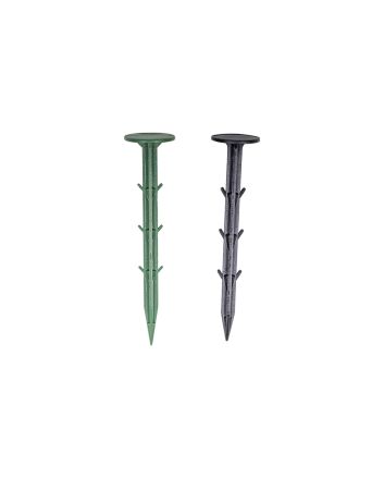 BUSTA 20 PICCHETTI 30CM NERO/VERDE