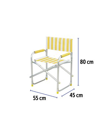 SEDIA REGISTA OXF/ALL 24MM  STR.GIALLO