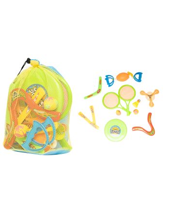 SET GIOCHI SPIAGGIA 11 PEZZI