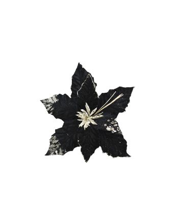 FIORE C/CLIP DIA.30 M.W25-20030-5 NERO/CHAMP.