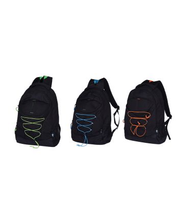 ZAINO POLIESTERE RIPSTOP 44X31X19 3ASS