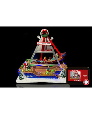 GIOSTRA LUCI+MUS+MOV.32,5X22X32CM C/TRASF.