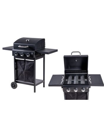 BBQ A GAS 3 FUOCHI 106X53X102 MERCURY