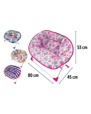 DIVANETTO MOON BIMBO 80X37X50.5CM 4ASS