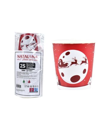 25 BICCHIERI MONUSO IN CARTA 160ML DIS 3