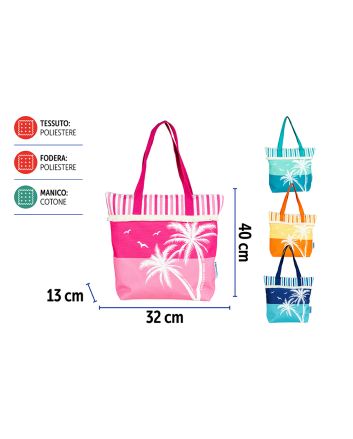 BORSA MARE 32X13X40CM M.25978 4ASS