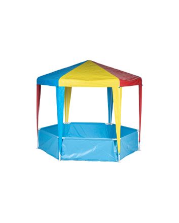 PISCINA ESAG. 110X110X110 C/GAZEBO 85G PE