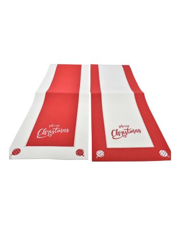 RUNNER FELT 120X30X0.3CM 2ASS DES.I BIA/ROSSO