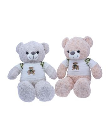 PELUCHE C/MAGLIA 95CM M.50 2ASS