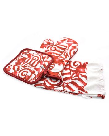 SET 3PCS PRESINA GUANTO TOWEL IN PVC A