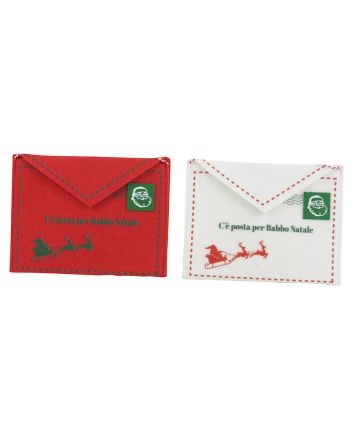 LETTERA BABBO NAT 2ASS 18X13X0.2 2ASS SLITTA