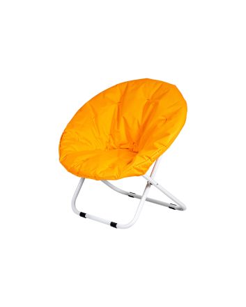 SEDIA MOON 60X78X78CM NEON ARANCIO