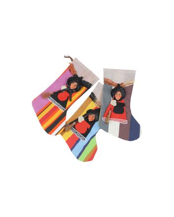 CALZA BEFANA 3ASS 30CM M.183