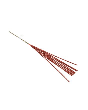 RAMO GLITTERATO 50CM MOD.197 ROSSO