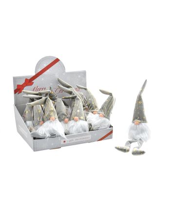 GNOMO 2ASS L:40CM M.31702-1 GRIGIO