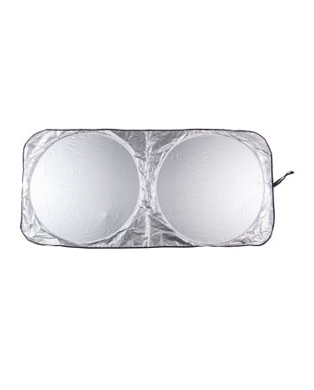 PARASOLE PER AUTO IN TELA ARGENTATA 150X70CM