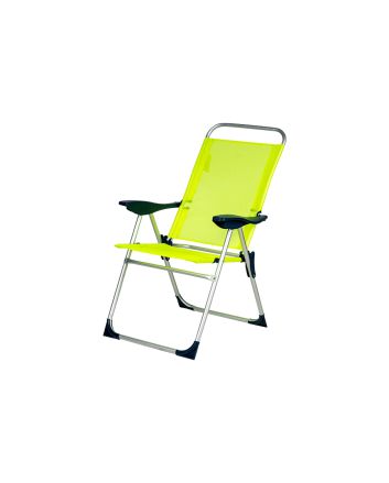 SEDIA RECLIN. ALL/TXT 61X61X98,5  NEON VERDE