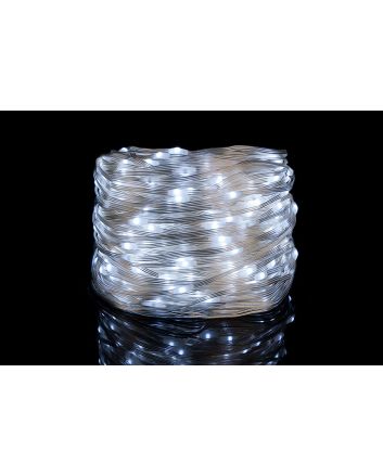 500LED 31V 8F U.EST. 25MT+5 C.TRASP BIANCO