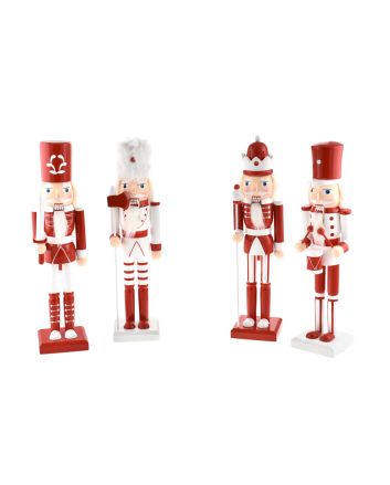 SCHIACCIANOCI 50CM 4ASS BIANCO/ROSSO