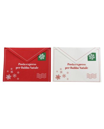 LETTERA BABBO NAT 2ASS 42X30 2ASS FIOCCO NEVE