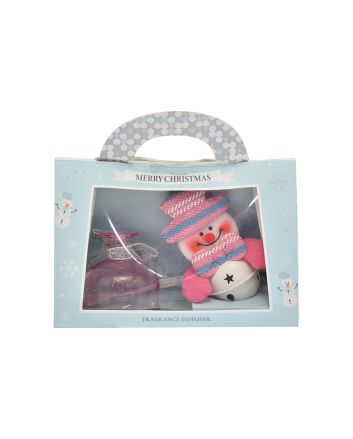 SET DIFF.80ML+DECORAZIONE PINO M.178 AZZURRO