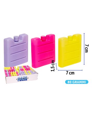 PANETTO GHIACCIO 70X70X15MM 80GR DISPLAY