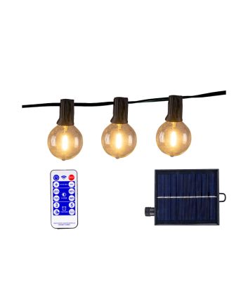 SERIE 10 LAMPAD.LED 4CM 5.5MT SOLARE B.CALDO