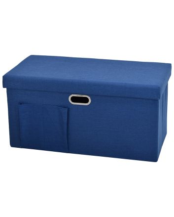 POUF LI/PL C/TASCHE 76X38X38CM M.L06-14 BLU