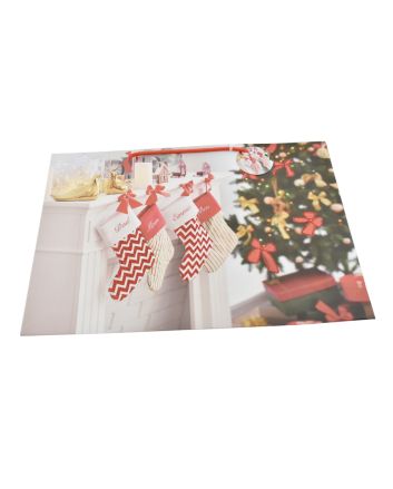 BUSTA NATALE 210GR 55X24X40CM DES.02
