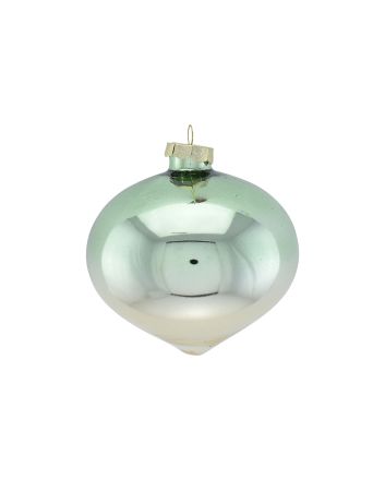 SFERA VETRO CIPOLLA 8CM M.607 SALVIA/CHAMP.