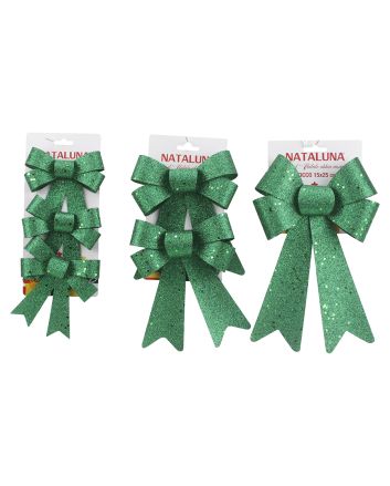 COCCARDE NATALIZIE 3MIS.ASS DES.B VERDE SC