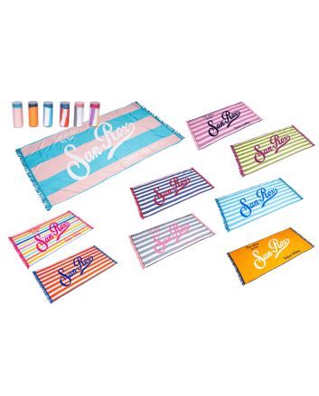 TELO MARE FOUTA 90X170CM IN TUBO 6 DECORI