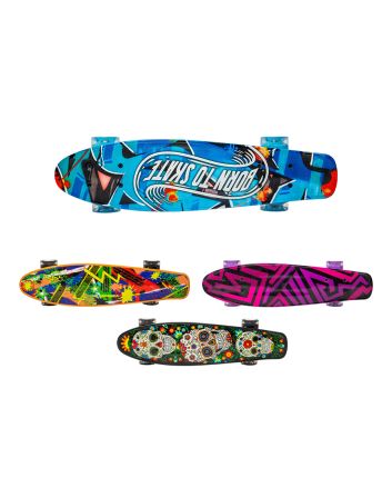 SKATEBOARD 56X14.5CM M.881 4ASS