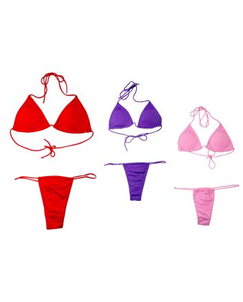 COSTUME DONNA M.BIKINI S/M/L/XL 3COL.